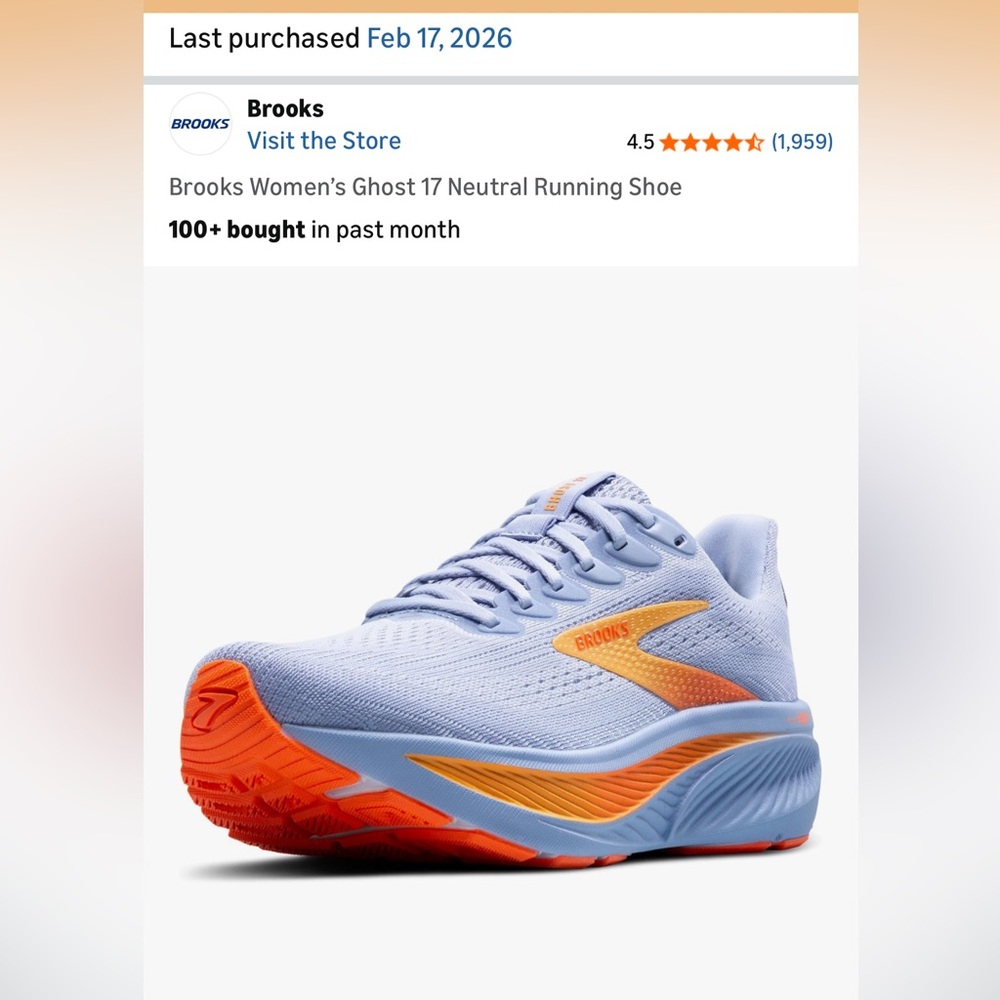 Brooks Women's Ghost 17 Neutral